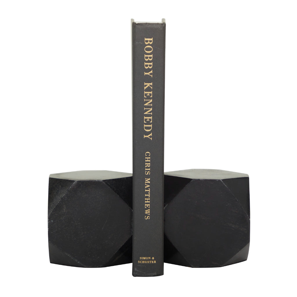 A-94236, =MRBL BOOKEND BLK PR 4