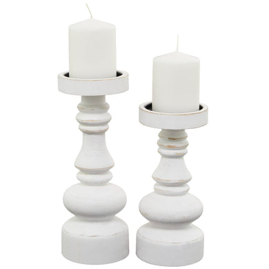 WD CANDLE HOLDER S/2 12