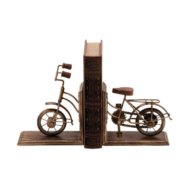 MTL WD CYCLE BOOKEND PR 7