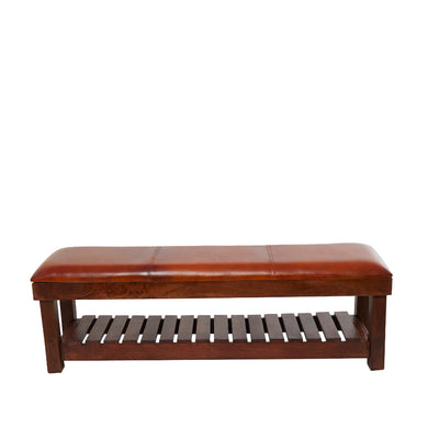 WD LEATHER BENCH 61