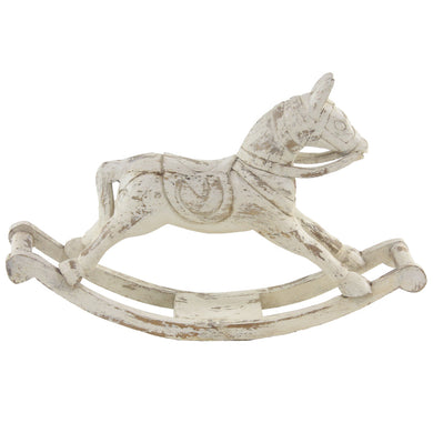 WD CARVED ROCKING HORSE 27