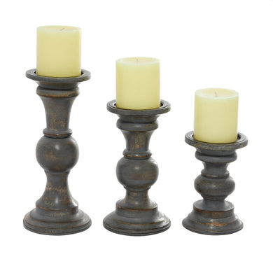 WD CANDLE HOLDER S/3 6