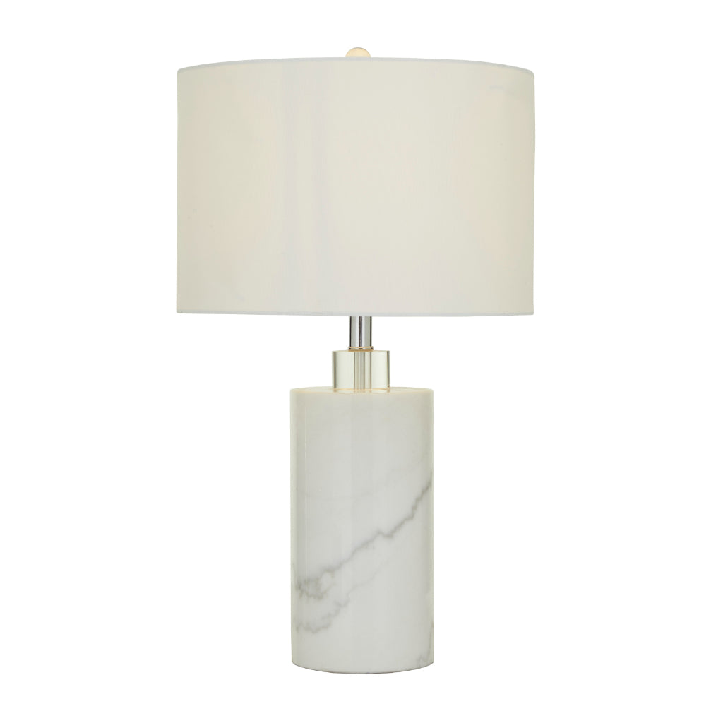WHITE MARBLE TABLE LAMP 15