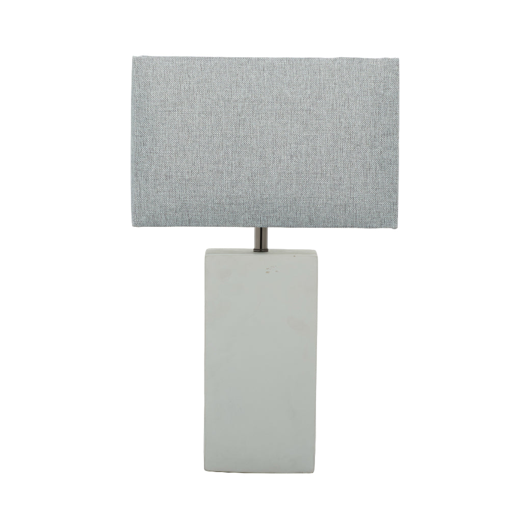 MTL CEMENT TABLE LAMP 23