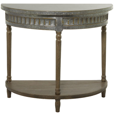 MTL WD CONSOLE TABLE 36
