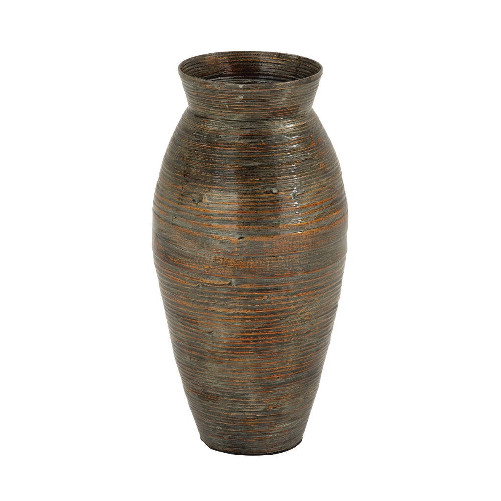 LACQUER BAMBOO VASE 10