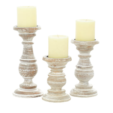 WD CANDLE HOLDER S/3 6