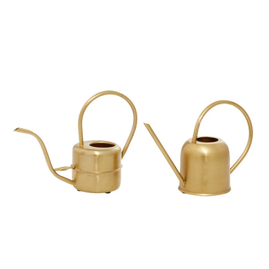 MTL GLD WATERING CAN S/2 7