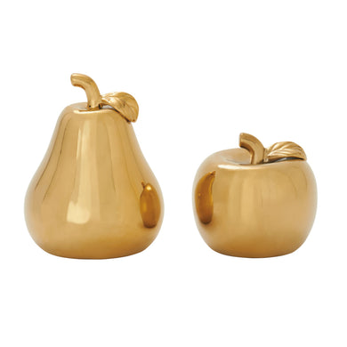 CER GOLD PEAR APPLE S/2 7