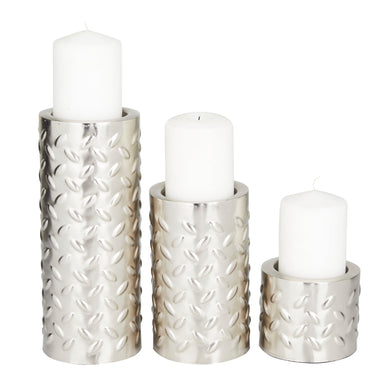 MTL CANDLE HOLDER S/3 11