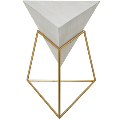 MTL WD ACCENT TABLE 20