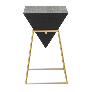 MTL WD ACCENT TABLE 14
