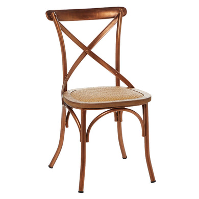 WD MTL CHAIR ANT COPPER 20