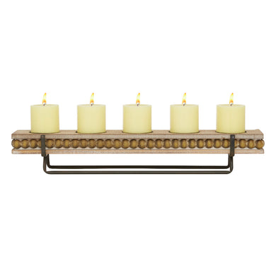 WD MTL CANDLE HOLDER 24