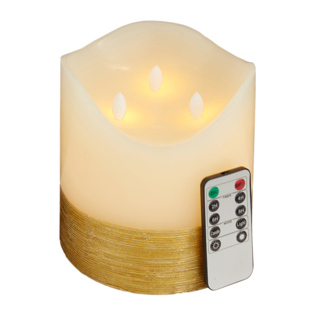 WAX FLAMELESS CANDLE 6